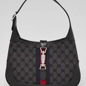 Balenciaga x Gucci Black/Grey Canvas/Leather The Hacker Project 1961 Small Ja...